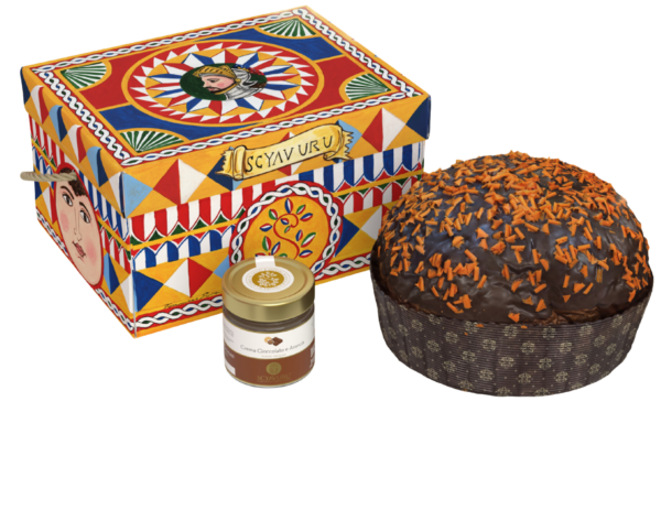 Italienischer Panettone aus Sizilien von der Manufaktur Scyavura ...