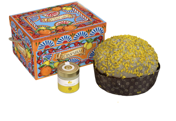 Italienischer Panettone aus Sizilien von der Manufaktur Scyavura ...